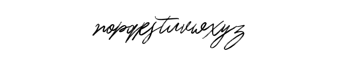 Macksaybrush Font LOWERCASE