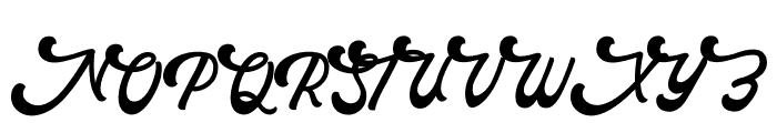 Macrosty Font UPPERCASE