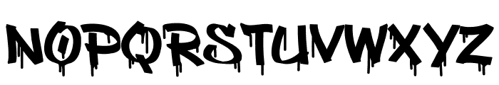 Mad Brix Melt Font UPPERCASE