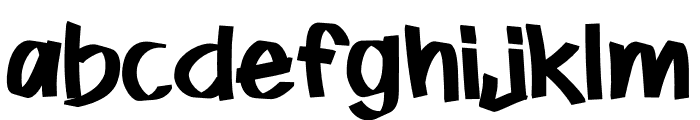 Mad Brix Font LOWERCASE