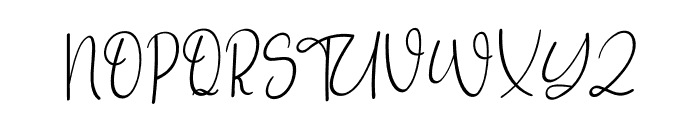 Madeby Font UPPERCASE