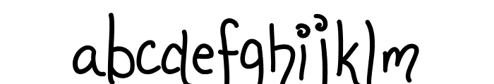 MadefromScratch Font LOWERCASE