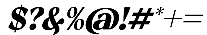 Madela Italic Font OTHER CHARS