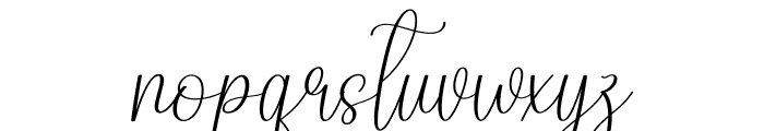 Madelina Signature Font LOWERCASE