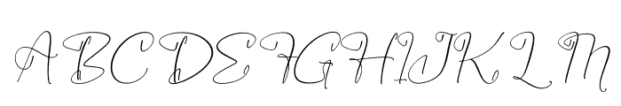 Madeline Italic Font UPPERCASE