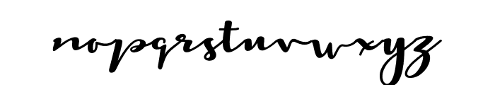 MadelonCalligraphy Font LOWERCASE