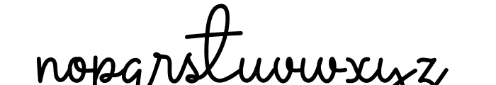 Madelyn Bright Font LOWERCASE
