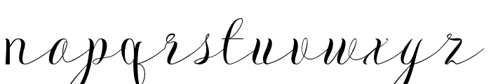 MadelynSophia-Regular Font LOWERCASE