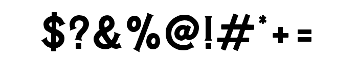 Madfish Serif Font OTHER CHARS