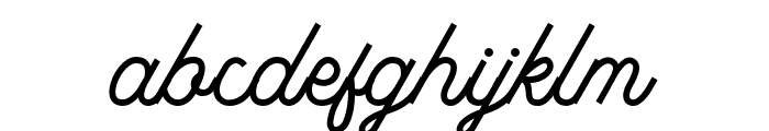Madgue-Script Font LOWERCASE