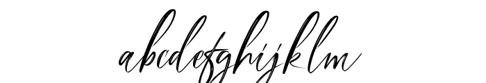 Madhelin Script Regular Font LOWERCASE