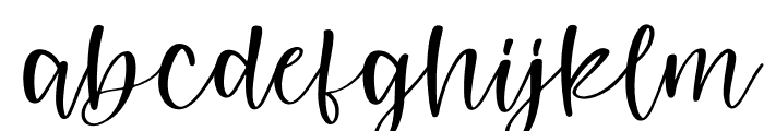 Madhony Charlotte Italic Font LOWERCASE