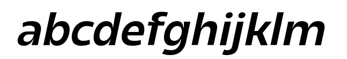 Madiffure Semi Bold Oblique Font LOWERCASE