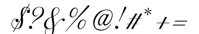 MadisonSauvage-Script Font OTHER CHARS