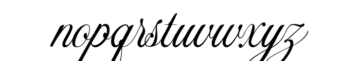 MadisonSauvage-Script Font LOWERCASE