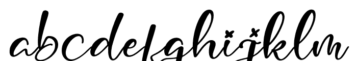 Madiya Dalima Italic Font LOWERCASE
