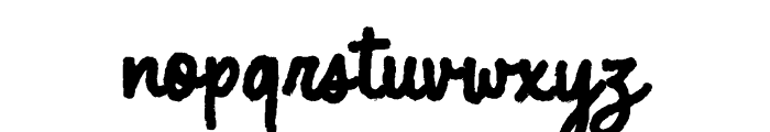 Madliners-Script Font LOWERCASE