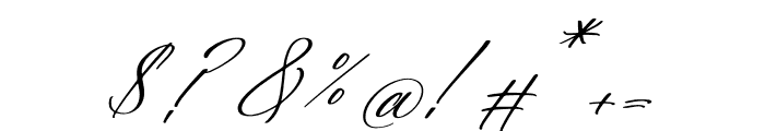 Madraloney Chromila Italic Font OTHER CHARS