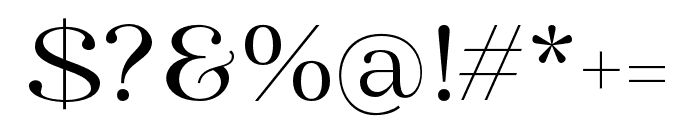 MadreRose-Regular Font OTHER CHARS