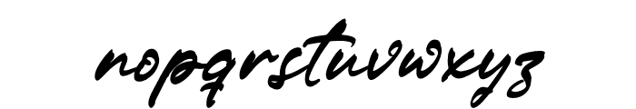 Madstick Italic Font LOWERCASE