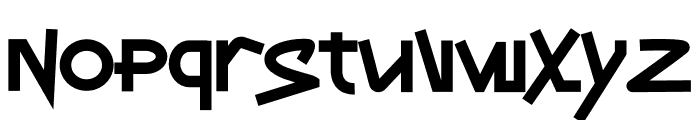 Madtune Font LOWERCASE