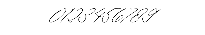 Madyntha Geradine Italic Font OTHER CHARS
