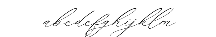 Madyntha Geradine Italic Font LOWERCASE