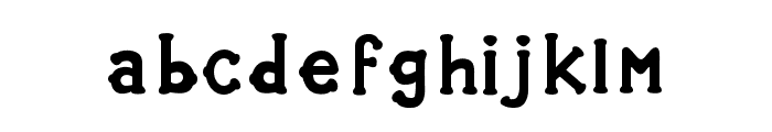 Madzie Gadha Font LOWERCASE