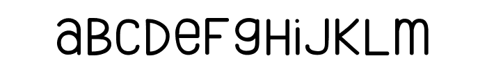Maely Regular Font LOWERCASE