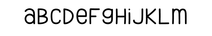 Maely Font LOWERCASE
