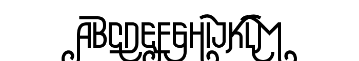 Maeninaja Regular Font UPPERCASE