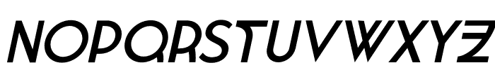 Maersk Italic Font LOWERCASE