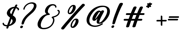 Maesha-CalligraphyScript Font OTHER CHARS