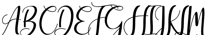 Maesha-CalligraphyScript Font UPPERCASE