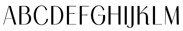 Maffiny-Regular Font UPPERCASE