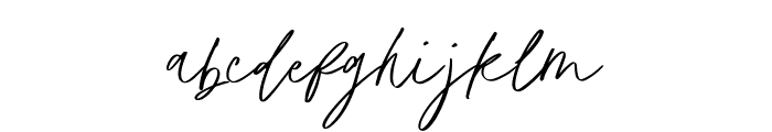 MafistySignature-Regular Font LOWERCASE