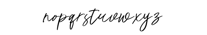 MafistySignature-Regular Font LOWERCASE