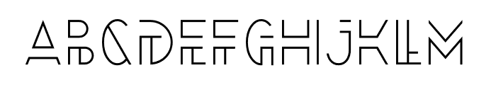 Mafobah Font LOWERCASE