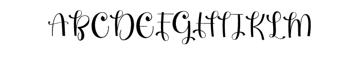 Maganta Font UPPERCASE