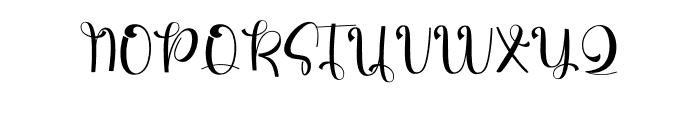 Maganta Font UPPERCASE