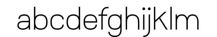 Magate Light Font LOWERCASE