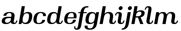 Magate Regular Italic Font LOWERCASE