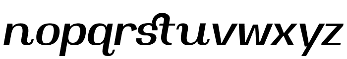 Magate Regular Italic Font LOWERCASE