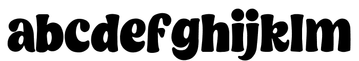 Magdafe Font LOWERCASE