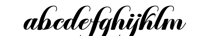 MagdalineScript Font LOWERCASE