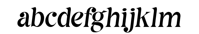 Mage-Italic Font LOWERCASE