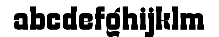 Magefin Bold Font LOWERCASE