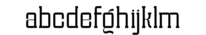 Magefin Light Font LOWERCASE