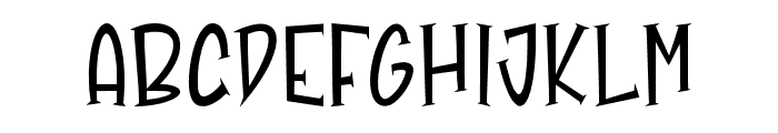 MagemoozRegular Font UPPERCASE