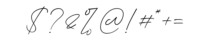 Magenta-Regular Font OTHER CHARS